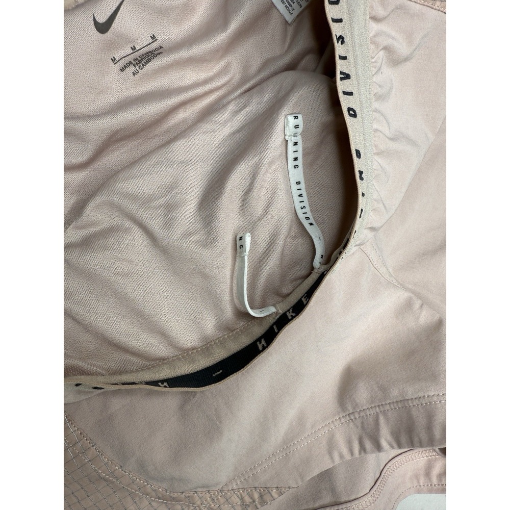 Nike Running Divison Women's Pink Activewear Drawstring Elastic Shorts Size M - Picture 5 of 13